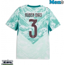 Portugal Ruben Dias #3 Replica Away Shirt World Cup 2026 Short Sleeve